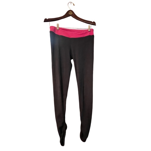 Lululemon Athletica Sz 8 Runda Gray Pink  Reflective Yoga Legging ruched leg - Picture 2 of 11